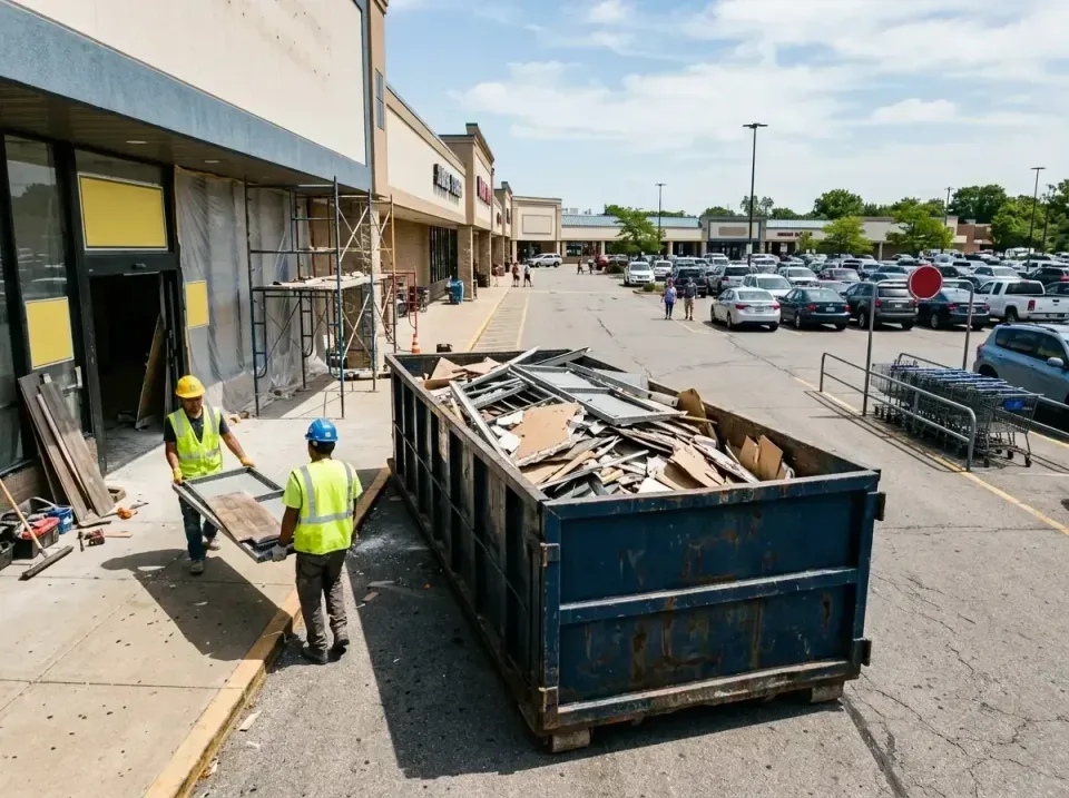retail-store-renovation-debris-003 — frequently asked questions, Roll-off Dumpster Rentals in Pennsburg, PA